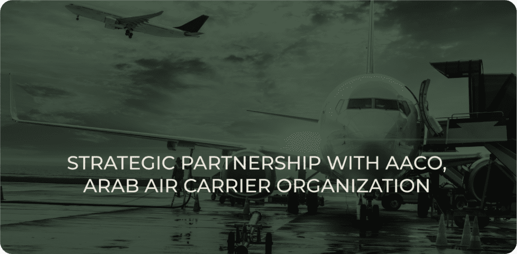 Strategic Partnership with AACO, Arab Air Carrier Organization